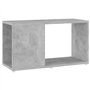 Meuble TV Gris béton 60x24x32 cm Aggloméré