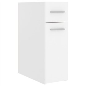 vidaXL Armadietto da Farmacia Bianco 20x45