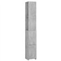 Armoire de bain gris béton 25x26