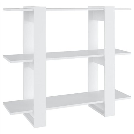 Libreria/Divisorio Bianco 100x30x87 cm