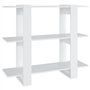 Libreria/Divisorio Bianco 100x30x87 cm