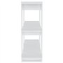 Libreria/Divisorio Bianco 100x30x87 cm