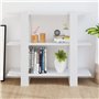 Libreria/Divisorio Bianco 100x30x87 cm