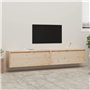 Armoires murales 2 pcs 100x30x35 cm Bois de pin massif