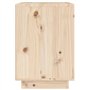 vidaXL Comodino 40x35x50 cm in Legno Massello di Pino