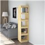 vidaXL Libreria/Divisorio 40x35x167 cm in Legno Massello di Pino