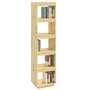 vidaXL Libreria/Divisorio 40x35x167 cm in Legno Massello di Pino