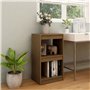 Bibliothèque VidaXL Marron miel 40x30x71,5 cm Bois de pin massif Étagère murale simple Transitionnelle