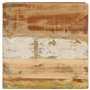 Tavolino da Salotto 45x45x40 cm in Legno Massello di Recupero