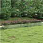 Lit surélevé de jardin 600x80x45 cm Acier galvanisé Argenté
