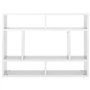 Étagère murale Blanc brillant 75x16x55 cm Aggloméré