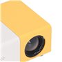 Tbest Projecteur Video, Projecteur,Rprojecteur 4K, Projecteur 16 9, Projecteur Portable 24 À 60 Pouces Résolution 192080 Project