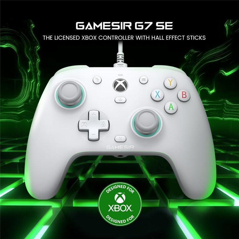 Image secondaire de GameSir G7 SE Manette Filaire pour Xbox Series X|S, Xbox One & Windows 10/11, Manette de Jeu Plug and Play avec Joysticks à Effe