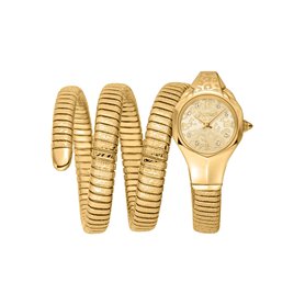 Just Cavalli Femme Analogique Quartz Montre avec Bracelet en Acier Inoxydable JC1L271M0025