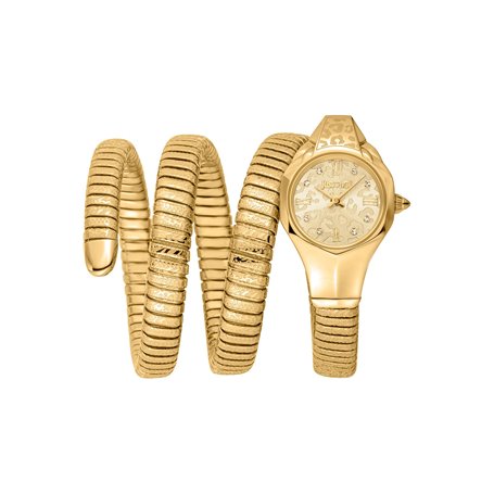 Just Cavalli Femme Analogique Quartz Montre avec Bracelet en Acier Inoxydable JC1L271M0025