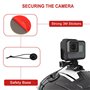 Fixations Adhésives Incurvées, Support de Fixation pour Casque de Moto, Support de Fixations de GoPro, Casque Support de Fixatio