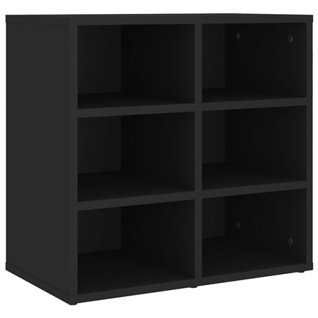 vidaXL Armoire à Chaussures Noir 52