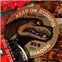 Godzilla Lot de 4 dessous de verre antidérapants imprimés