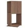 vidaXL Armoire Rotative Etagère sur Pied Armoire Tournante Etagère Tournante Salon Salle de Séjour Maison Chêne Sonoma 34