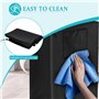 Ayixiwarz Housse de protection universelle pour climatiseur portable, imperméable, anti-poussière - 48 x 41 x 76 cm - Noir