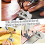 MXTIMWAN Guide de Couture Magnétique, 2 PCS Aimant de Guide de Couture, Multifonctionne Guides Couture, Guide de Couture Univers