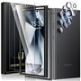 UniqueMe 4 Pièces Verre Trempé pour Samsung Galaxy S24 Ultra Protection