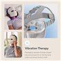 TheraFace Masque de soin de la peau à LED avec massage vibrant – Masseur facial à LED pour rides, raffermissement de la peau et 