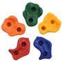vidaXL Lot de 30 pierres d'escalade – Pierres multicolores en polyéthylène – Équipement de jeu amusant et éducatif en plein air 