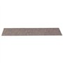 vidaXL Tapis de marche d'escalier autocollant, rectangulaire, antidérapant, pour la sécurité et la protection, tissu aiguilleté