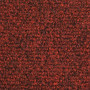 vidaXL Lot de 15 tapis d'escalier rectangulaires en tissu aiguilleté rouge, facile à installer, amortit le son, décoration d'int