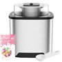 Vpcok Direct Machine à crème glacée 2L pour crème glacée 12 W avec bouche sur le grand couvercle visible 220 V