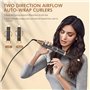 Brosse Thermique Brushing avec 5 Accessoires