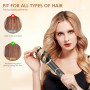 Aofesel 6-en-1 Air Styler & Sèche-cheveux, Boucleurs Auto-Wrap, Brosse Thermique Brushing avec 5 Accessoires, Brosse Soufflante 
