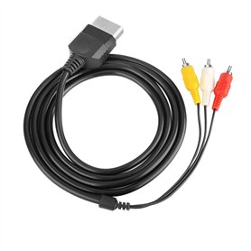 Link-e : Cable de Connexion Audio Video Compatible avec Console Microsoft XBOX Première Génération (NON Compatible XBOX 360 ou X