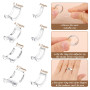 20 pièces Ajusteur de Taille de Bague Invisible pour Bagues Desserrées, Ajusteurs D'anneaux en Spirale, Tailles Adaptateur Bague