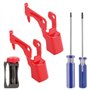 LWMTT Gachette V11 V10 Bouton Interrupteur à Gâchette V10 Bouton Rouge Outil de Réparation de Bouton pour Aspirateur V10 V11 2 I