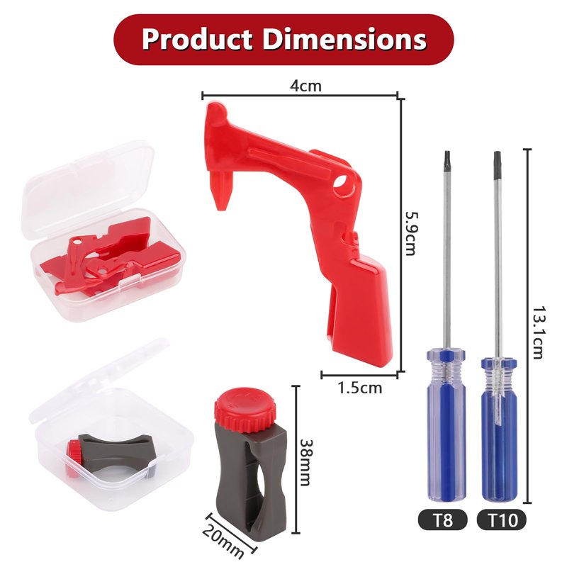 Image secondaire de LWMTT Gachette V11 V10 Bouton Interrupteur à Gâchette V10 Bouton Rouge Outil de Réparation de Bouton pour Aspirateur V10 V11 2 I