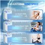 Refroidisseur d'air Portable, 4 en 1 Rechargeable Mini Climatiseur Portable avec 6 Bacs à Glace, Climatiseur Mobile via App Cont