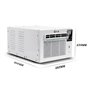 Mini climatiseur mobile 750W climatiseur encastrable Climatiseur de type fenêtre avec télécommande Outils de refroidissement pou