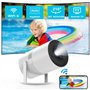 【Auto Keystone】Mini Videoprojecteur avec Android OS