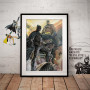 FaNaTtik Impression artistique Batman édition limitée 85e anniversaire