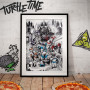 FaNaTtik Teenage Mutant Ninja Turtles Édition limitée 40e anniversaire Art Print