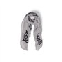 GUESS Peony Sestri Logo Scarf 80X190 Black Logo