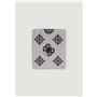 GUESS Peony Sestri Logo Scarf 80X190 Black Logo