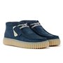 Clarks Originals Torhill Hi Bottes Bleues en Daim pour Hommes - EUR 46