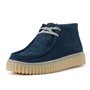 Clarks Originals Torhill Hi Bottes Bleues en Daim pour Hommes - EUR 46