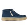 Clarks Originals Torhill Hi Bottes Bleues en Daim pour Hommes - EUR 46