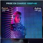 Fwiull Projecteur 4K, Mise au Point Automatique/Correction Trapézoïdale 28 000L WiFi6 Bluetooth 1080P Full HD Vidéoprojecteur Ho