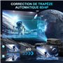 Fwiull Projecteur 4K, Mise au Point Automatique/Correction Trapézoïdale 28 000L WiFi6 Bluetooth 1080P Full HD Vidéoprojecteur Ho