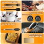 Moule Air Fryer, 20PCS Accessoire Air Fryer pour Ninja Air Fryer 10.4L AF500EU, Moule Silicone Air Fryer pour Ninja Foodi Flex 1